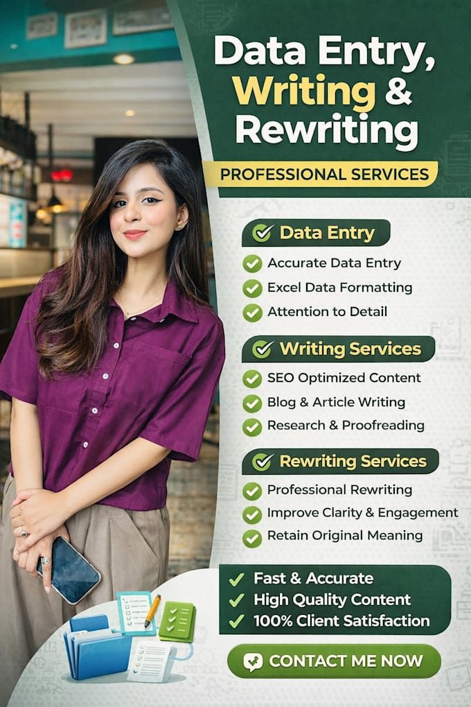 do data entry, writing, and internet research