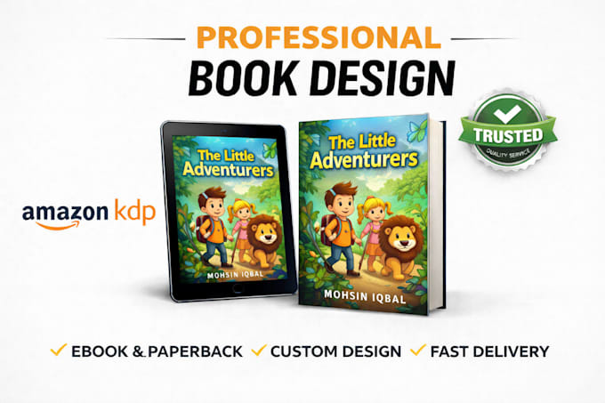 do book character illustrations and custom book arts