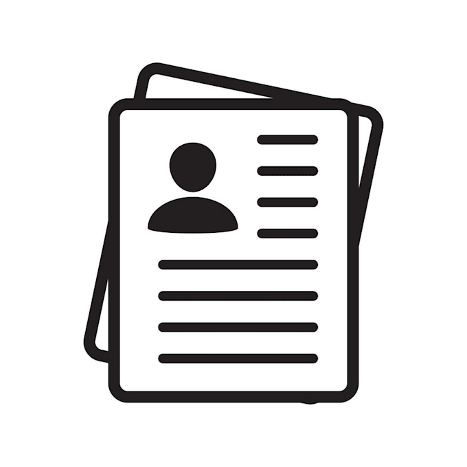 create a professional and friendly CV or resume