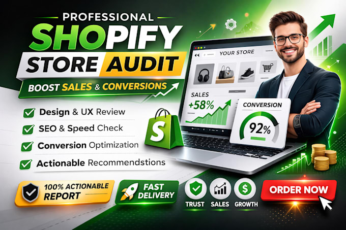 do a professional shopify store audit to boost sales