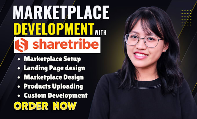 setup and customize sharetribe marketplace, develop sharetribe and ruby on rails