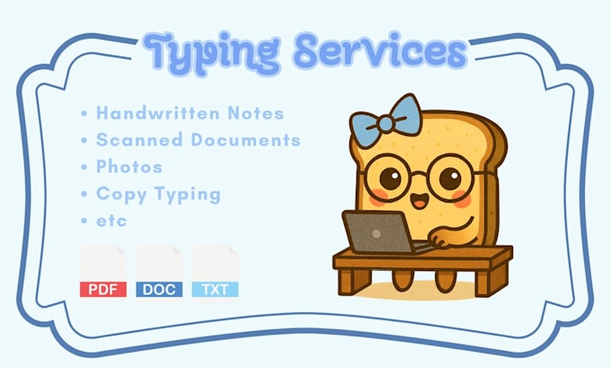 type your handwritten notes into clean digital documents