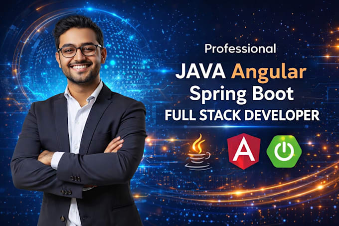 develop scalable java spring boot and angular full stack web applications