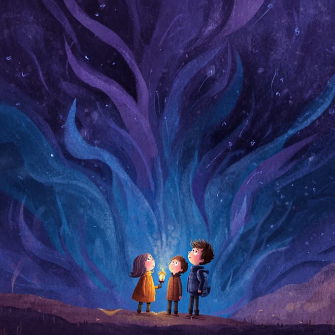 draw children book illustration