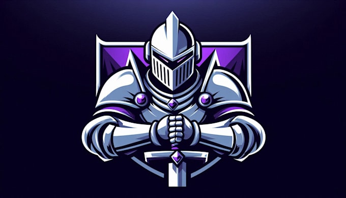 design awesome knight logo within two days