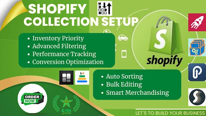 setup professional shopify collection sortwise jedi stamp easyboost supergrid