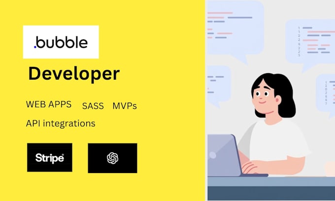 bubble stripe integration, payment integration, API  saas apps