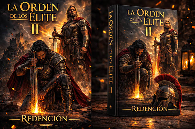 design epic dark fantasy and horror book covers
