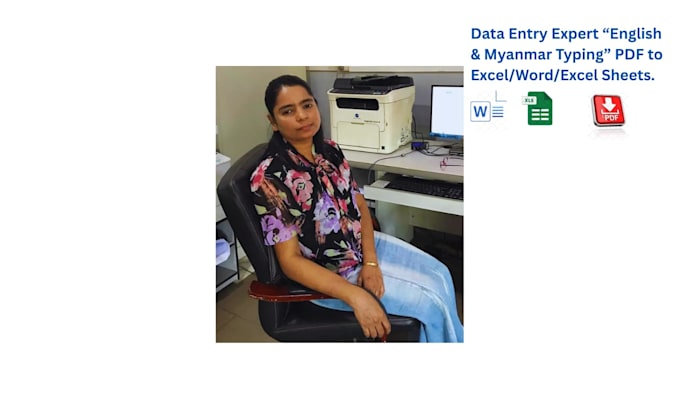 do data entry, english to myanmar typing and translation