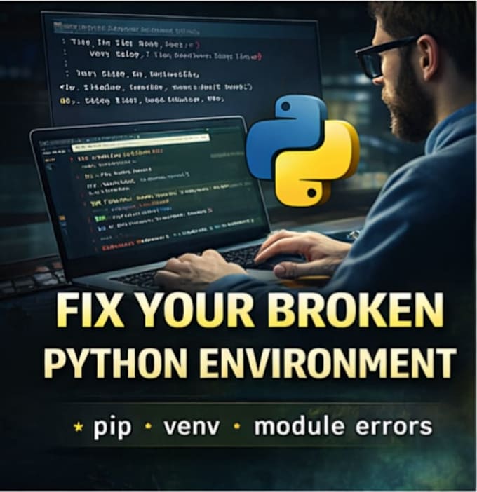 fix python pip, venv, and import errors fast