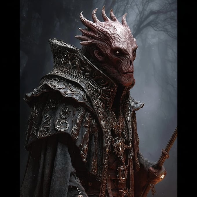 fantasy horror and fantasy horror character
