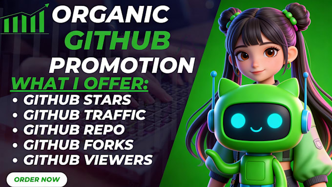 do expert organic promotion to promote your github project