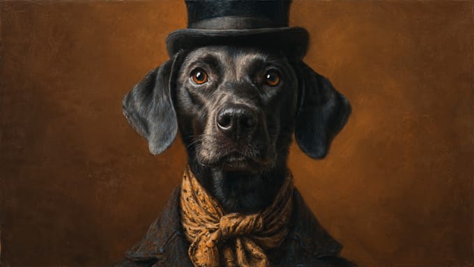 create amazing disney pet portrait