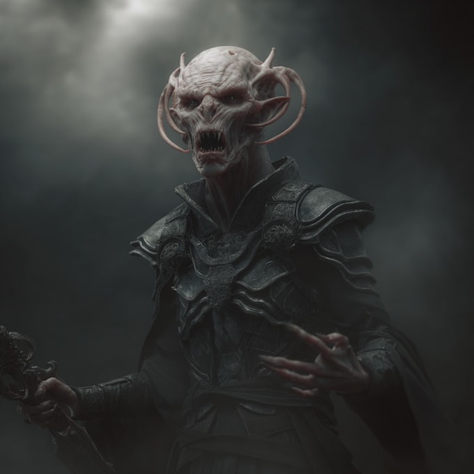 fantasy horror and fantasy horror character
