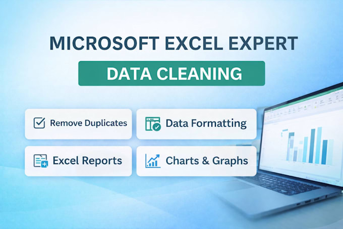 do excel data cleaning and formatting, merging, remove duplicates