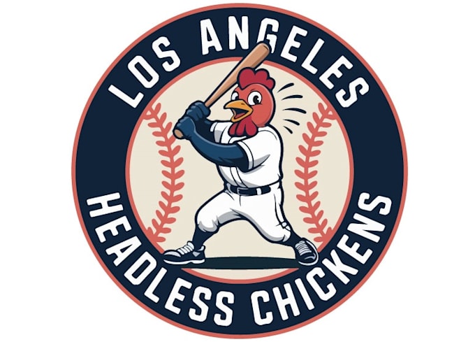 design a professional baseball logo for your company