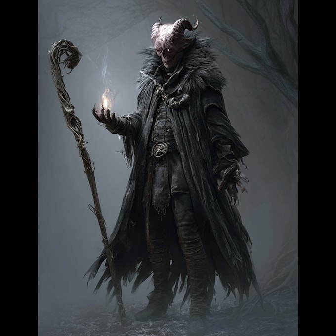 fantasy horror and fantasy horror character
