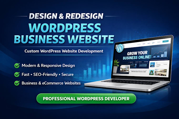 design a professional and affordable wordpress website and elementor expert