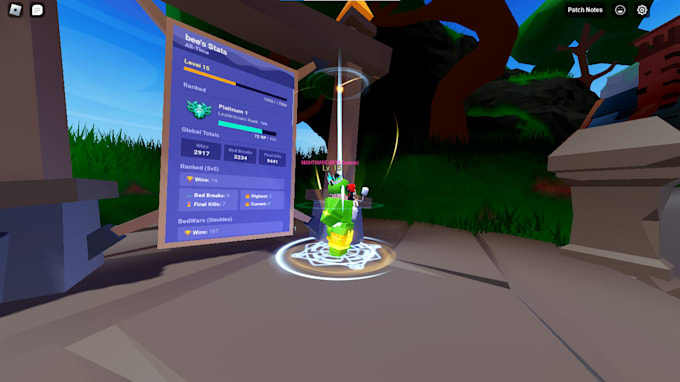 coach you and help you get better on roblox bedwars