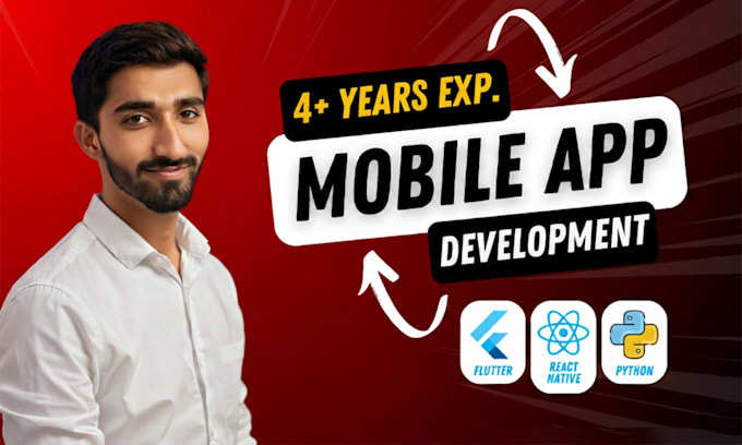 do mobile app development, android and ios app in flutter
