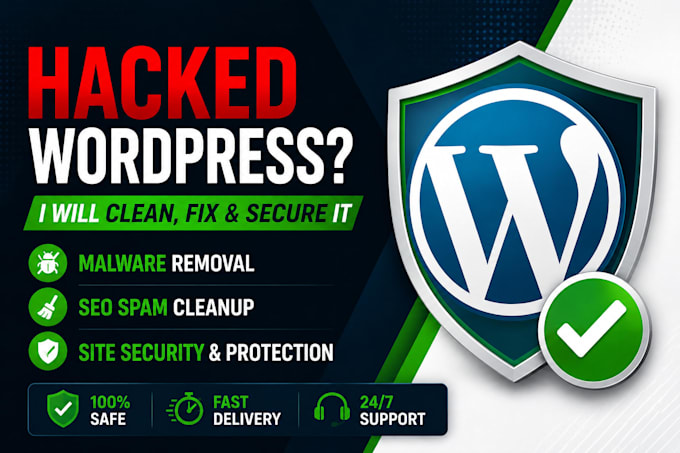 do wordpress malware removal, clean malware, fix hacked website security