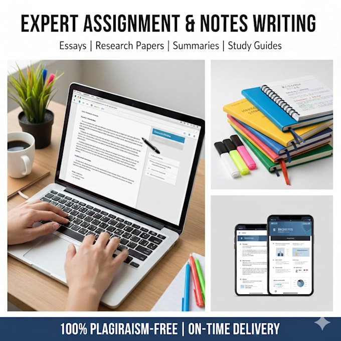 do professional assignment writing and note taking