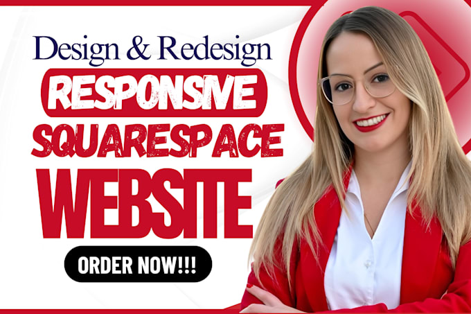 build squarespace website redesign or design squarespace website development