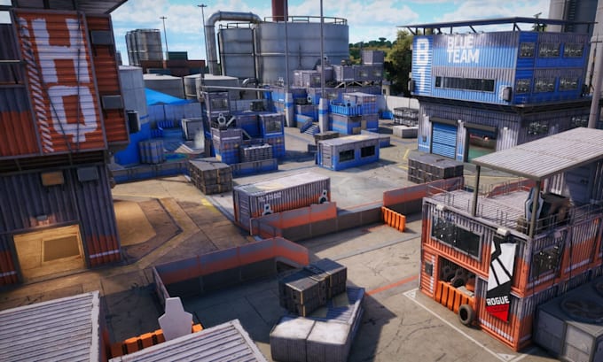 create 3d game environment, unreal engine level design, vfx, game trailer,