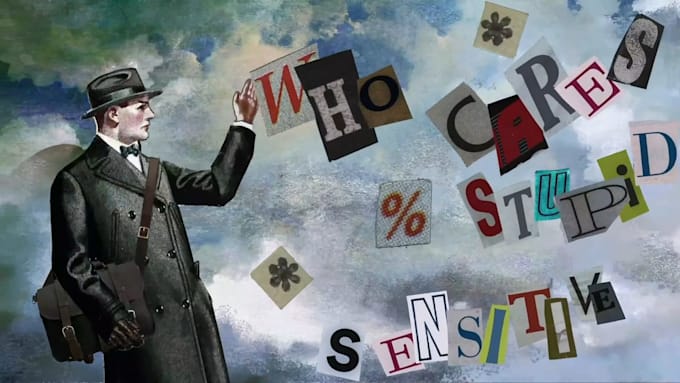 design custom paper collage animation for ads and documentaries