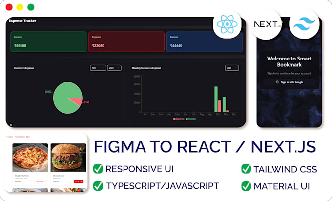 convert figma design into responsive react component