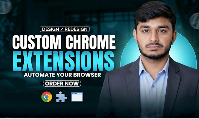 develop custom chrome extension for automation and browser tools