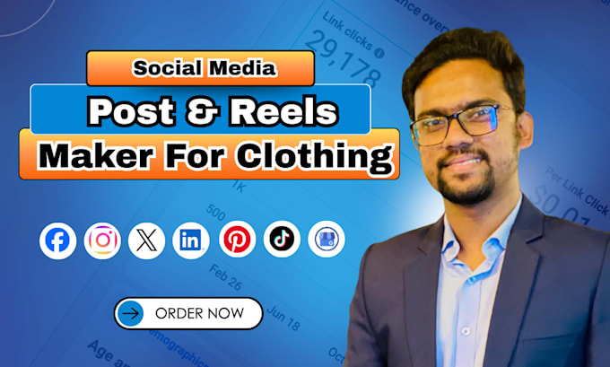 be your social media post and reels maker for clothing