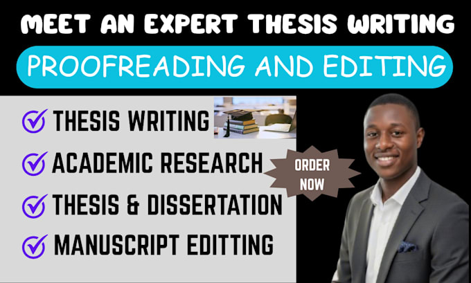edit and proofread thesis, dissertation, and research proposal