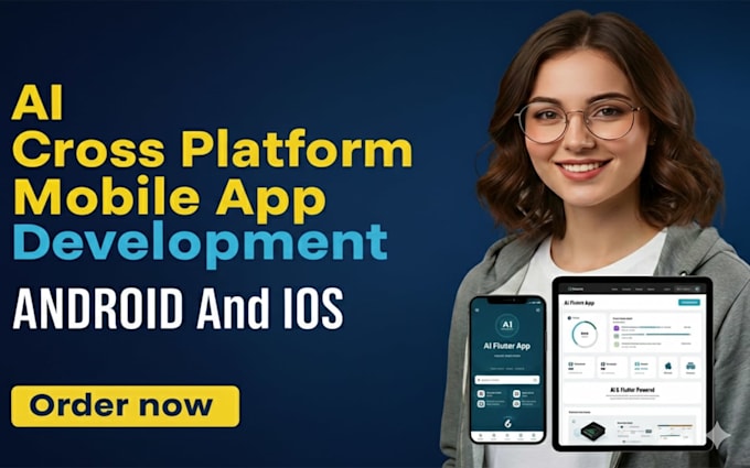 do mobile app development, android ios apps using flutter flutterflow ai