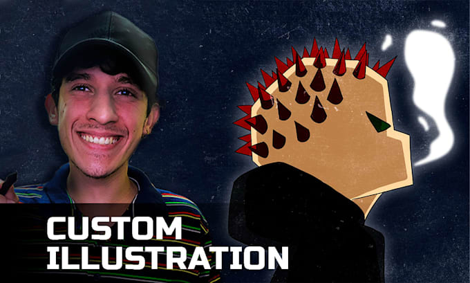 create a custom cover art or illustration