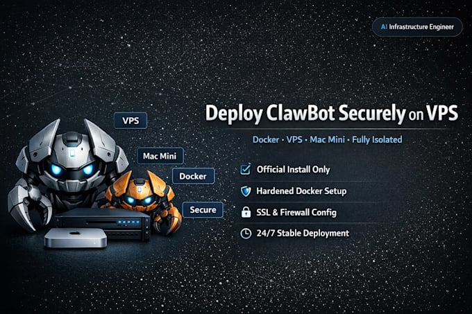 setup clawbot, openclaw clawdbot ai assistant moltbot ai setup on vps, mac mini