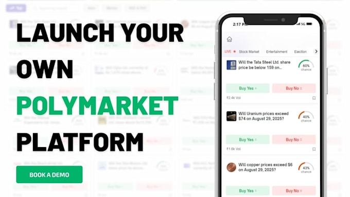 build a prediction marketplace like polymarket, augur, omen, predictit, kalsh