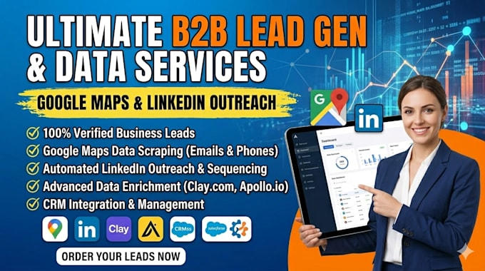 do b2b lead generation and email scraping