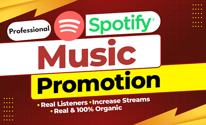 do professional spotify music promotion
