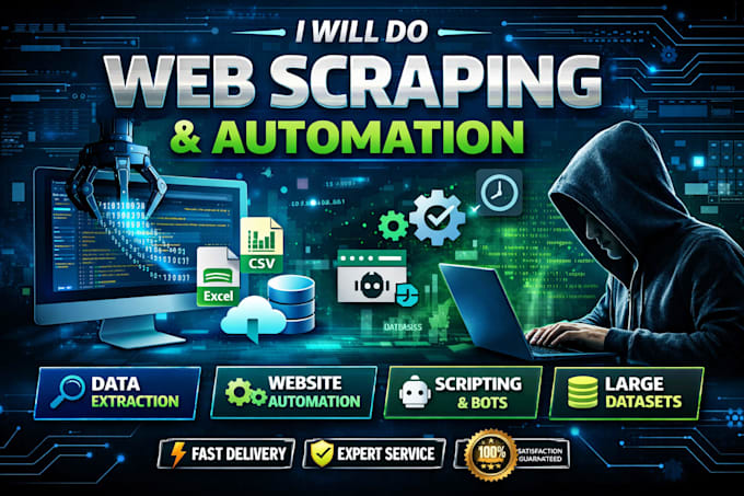 do web scraping and automation