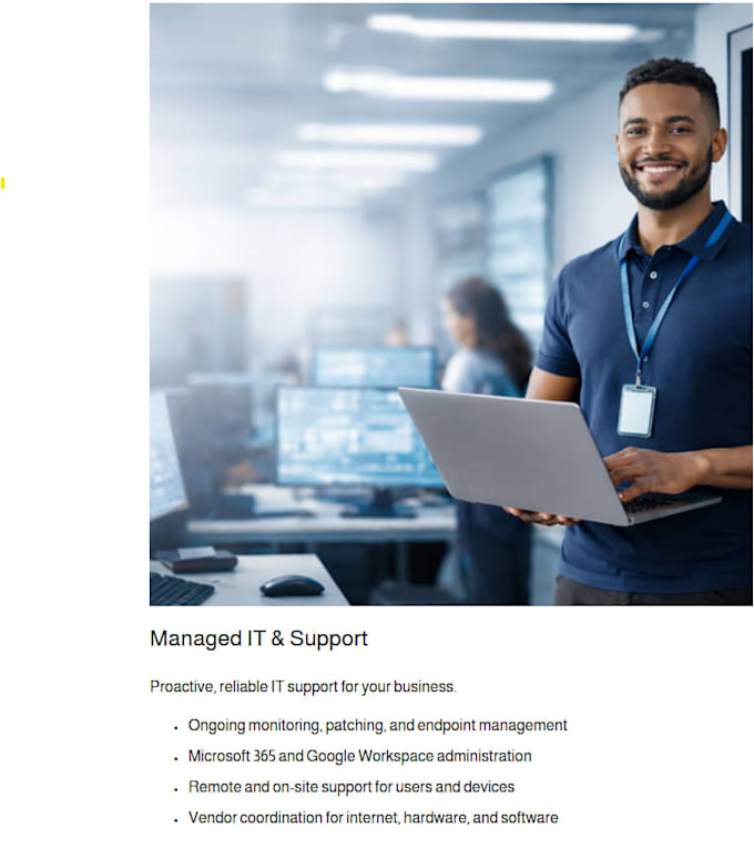 be your virtual IT director for small business cloud and IT systems