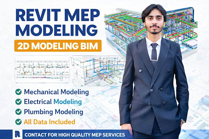 Do autocad and revit 2d and 3d architectural and mep drawings by ...
