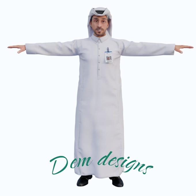 3d character model stylized 3d avatar for animation model for games