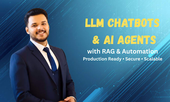 build llm chatbots and ai agents with rag and automation