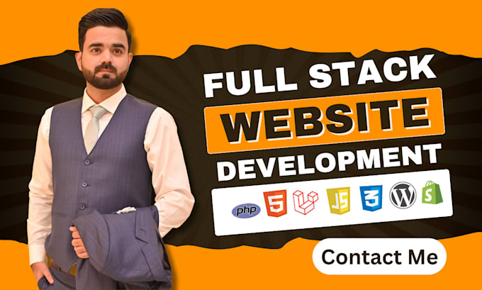 build, rebuild website development as full stack developer, front end developer