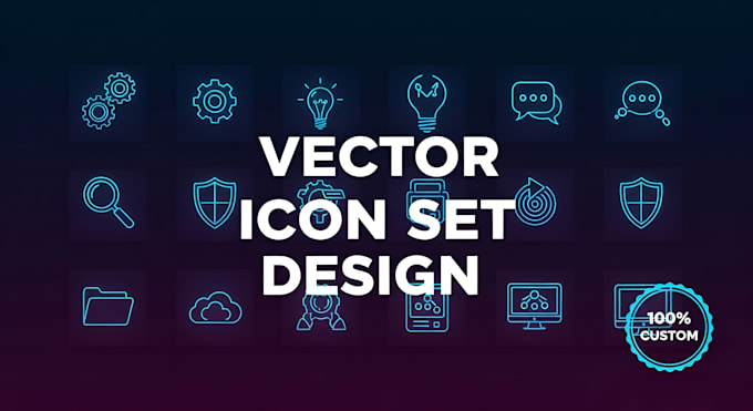create custom vector icons quickly with satisfaction