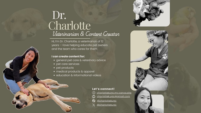 make veterinary videos for pet brands and services