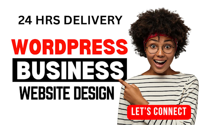 design simple basic wordpress business website in 24 hrs