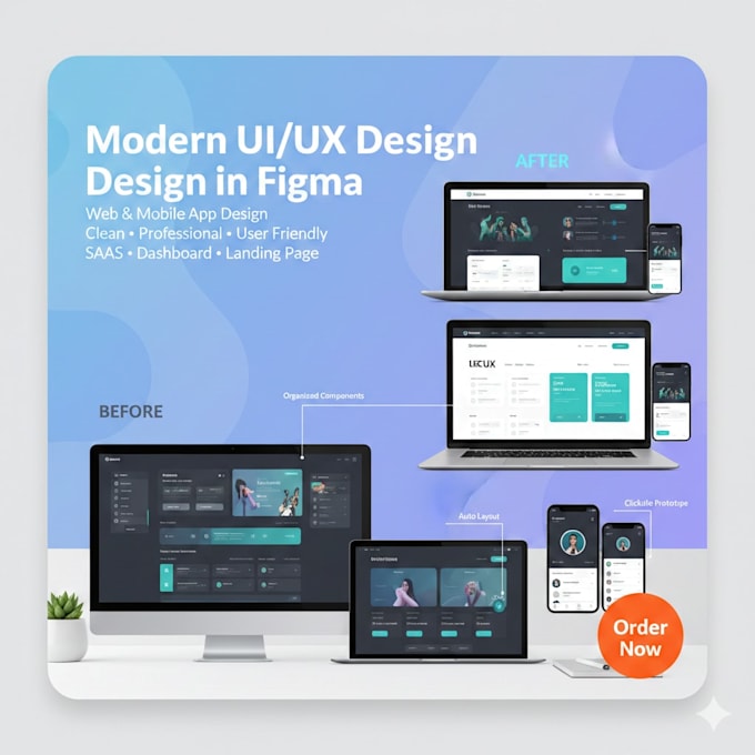 design custom UI UX figma
