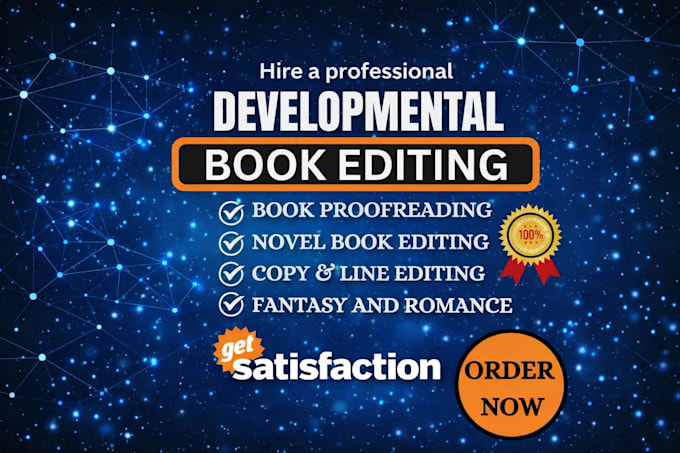 be a developmental edit for romantasy romance fantasy novel